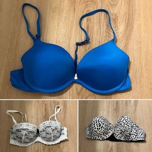 🤍💙🤍 Value Bundle! 💙🤍💙 3 La Senza Bras, Sz 36B